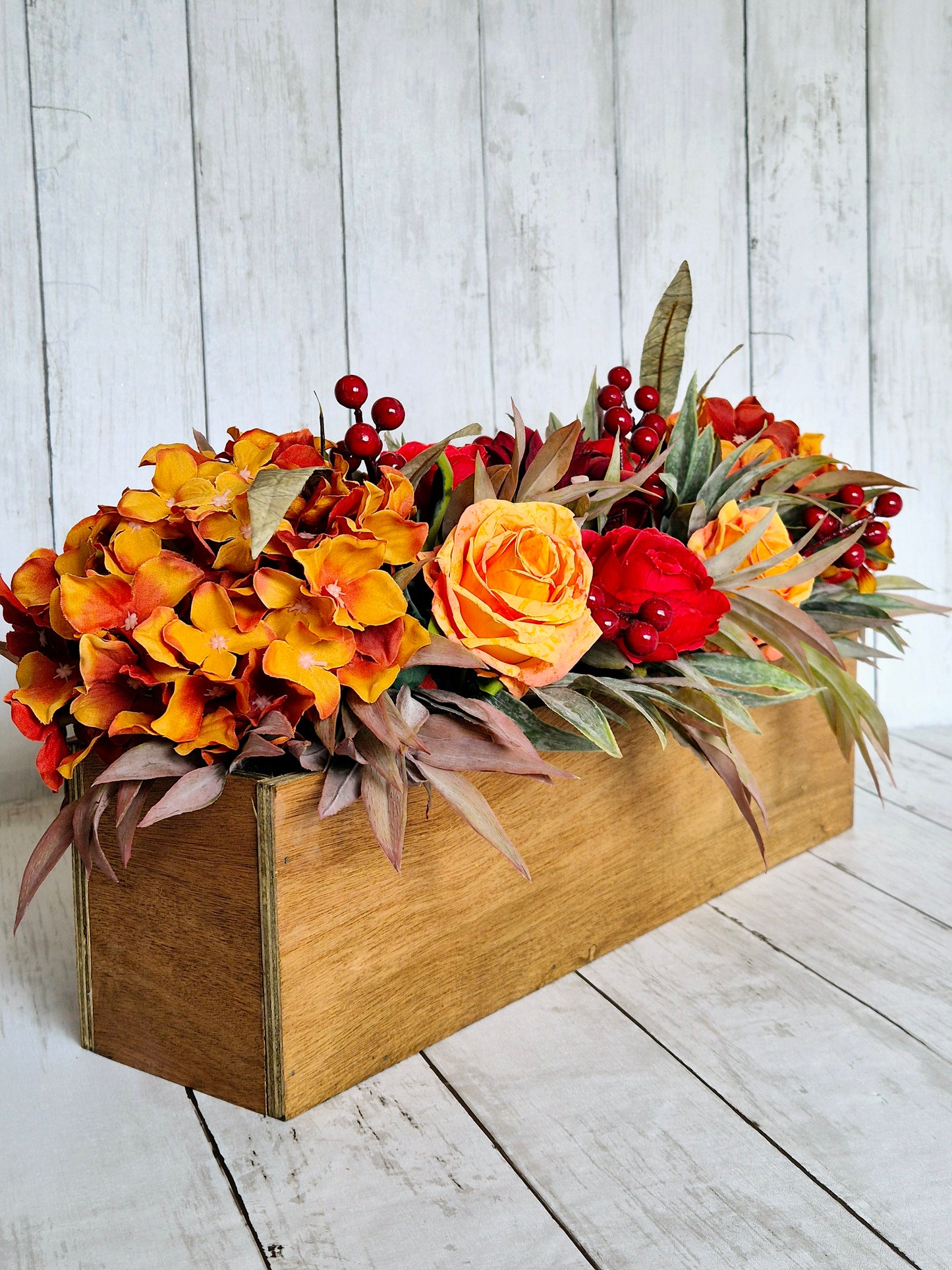 Luxury Autumn and fall floral arrangement / centerpiece