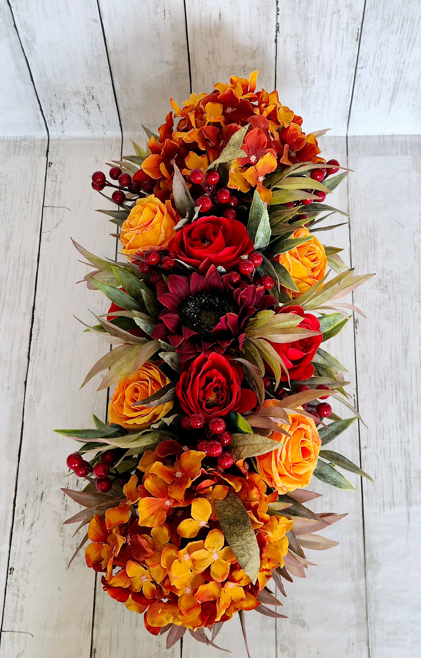 Luxury Autumn and fall floral arrangement / centerpiece