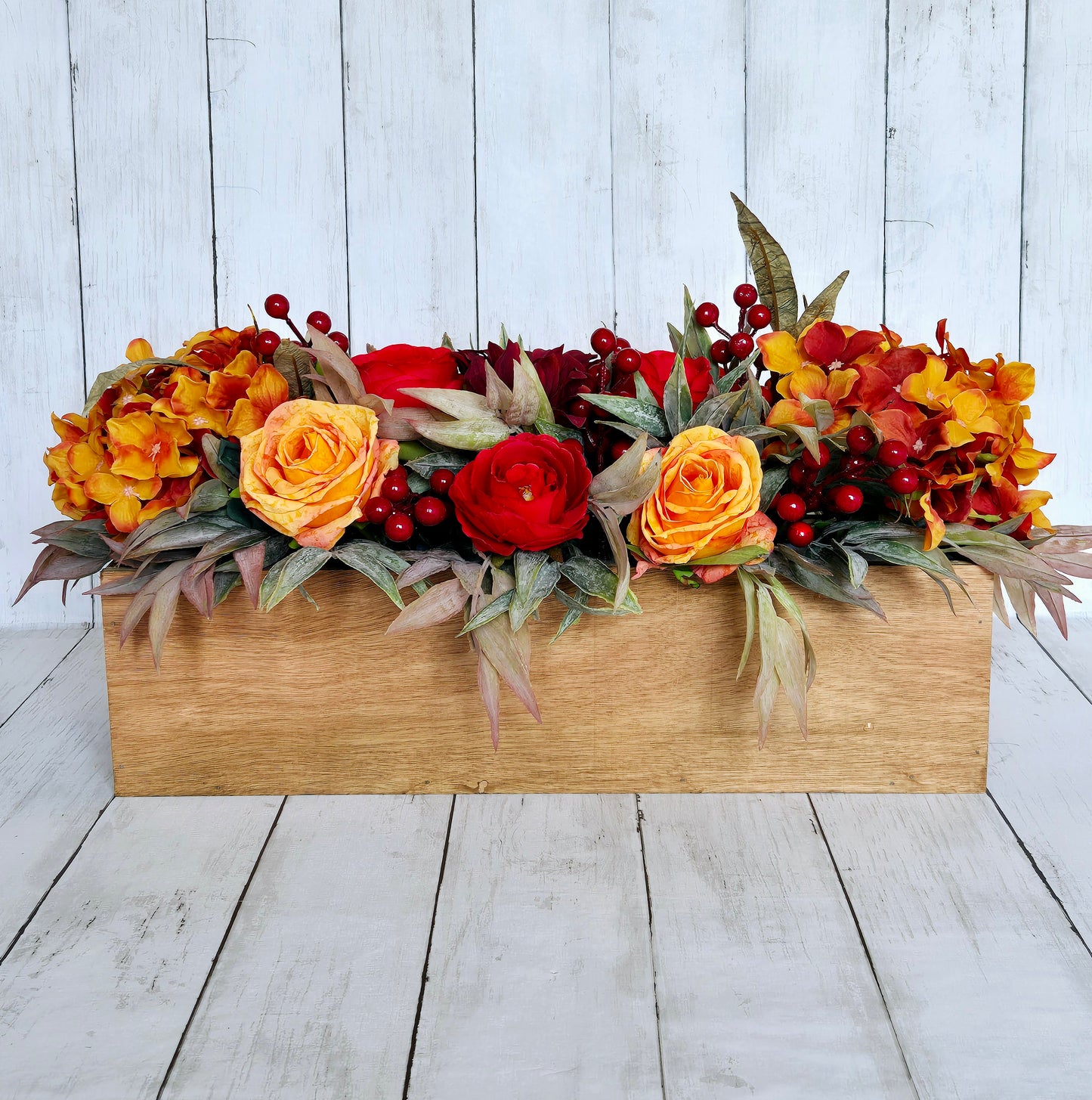 Luxury Autumn and fall floral arrangement / centerpiece