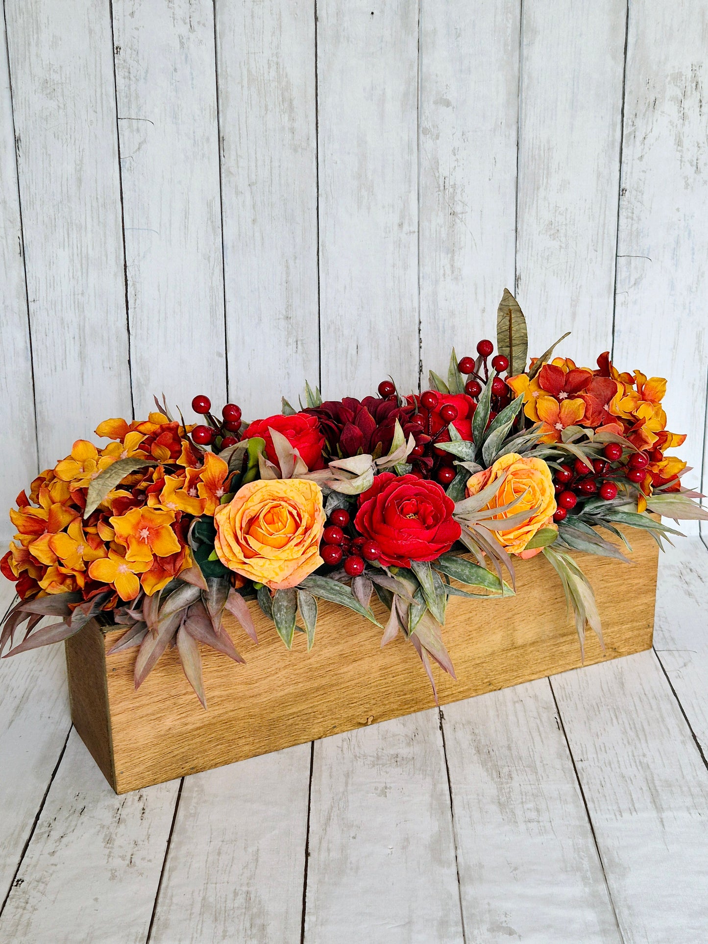 Luxury Autumn and fall floral arrangement / centerpiece