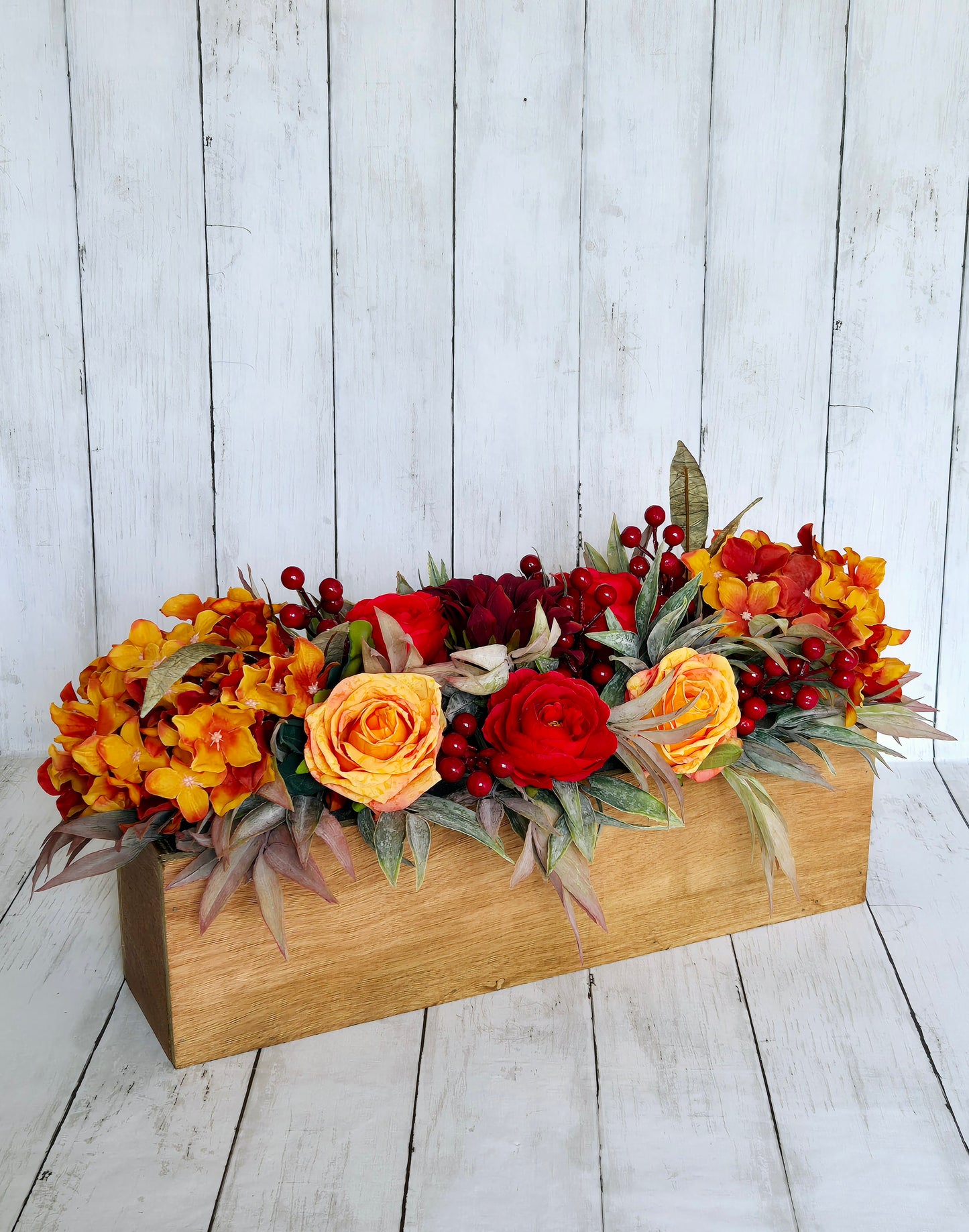 Luxury Autumn and fall floral arrangement / centerpiece