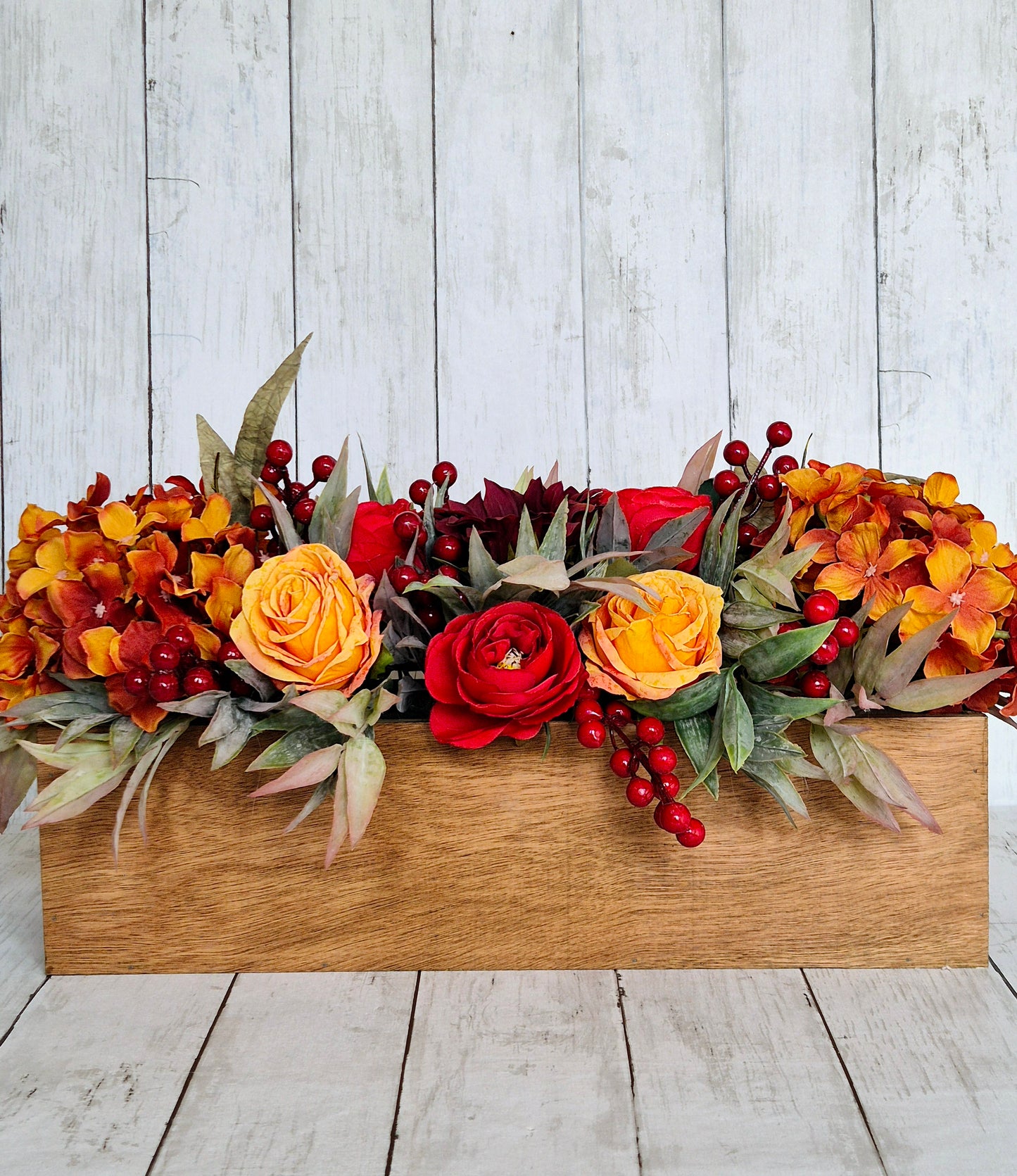 Luxury Autumn and fall floral arrangement / centerpiece