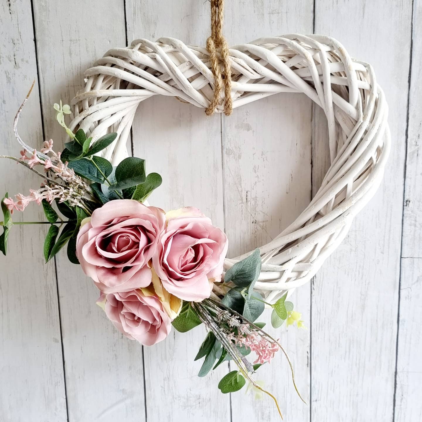 Best seller heart blush pink wreath